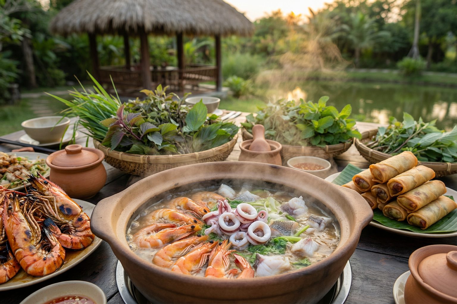 Mâm tiệc sum họp